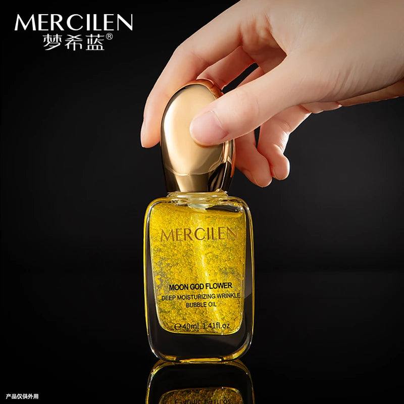 Deep Moisturizing Face Serum with Collagen & Yeast for Firming & Soothing