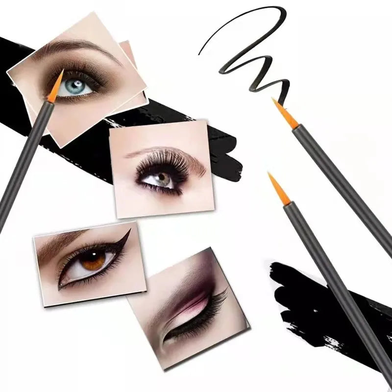 Disposable Nail Art & Makeup Brushes Set - Manicure, Eyeliner, Painting Tools