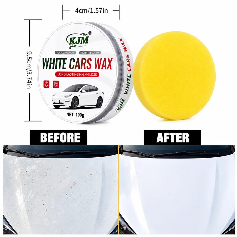 Car Crystal Wax 100g Hydrophilic Coating Scratch Remover Gloss Polish Paint Care