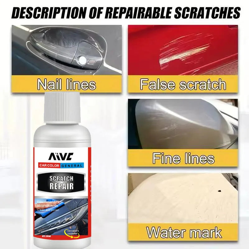 Car Scratch Remover Paint Care Kit Auto Swirl & Scratch Repair Polishing Tool