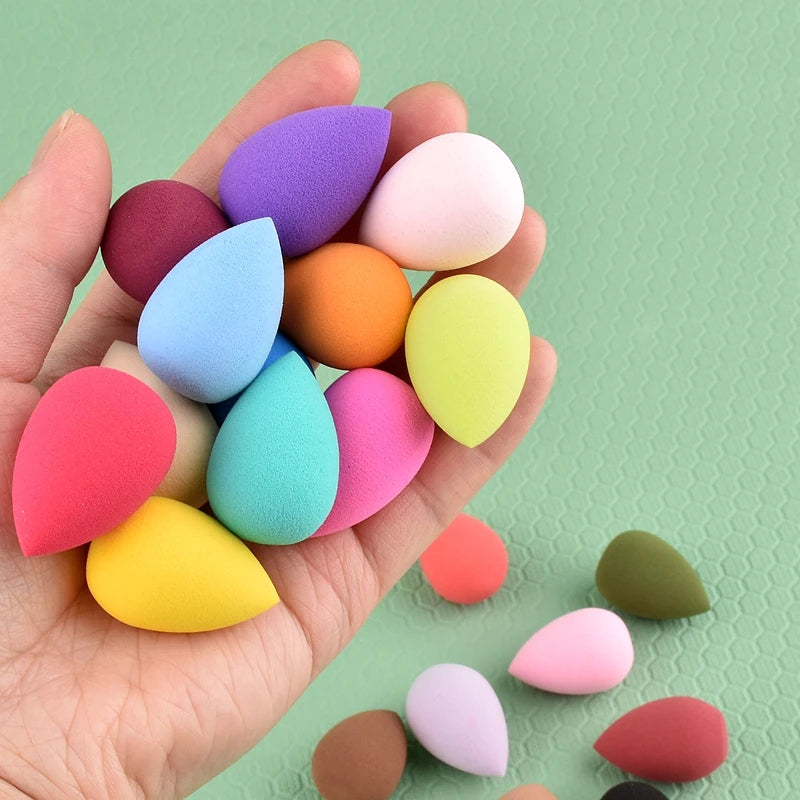 Mini Makeup Sponges 100Pcs Soft Beauty Egg Puff for Foundation & Concealer