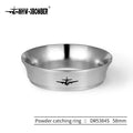 Coffee Dosing Funnel for 51-58mm Portafilters, Stainless Steel Barista Tool