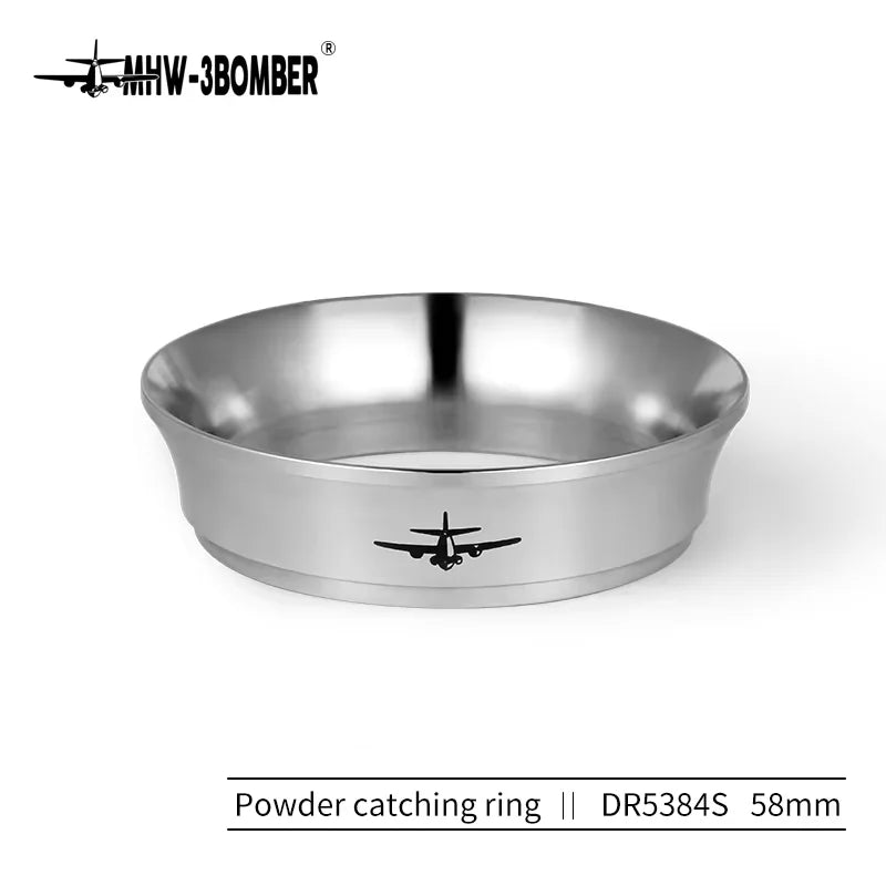 Coffee Dosing Funnel for 51-58mm Portafilters, Stainless Steel Barista Tool