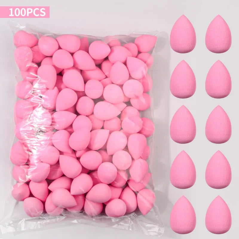 Mini Makeup Sponge Set for Foundation & Concealer - Reusable Cosmetic Blenders