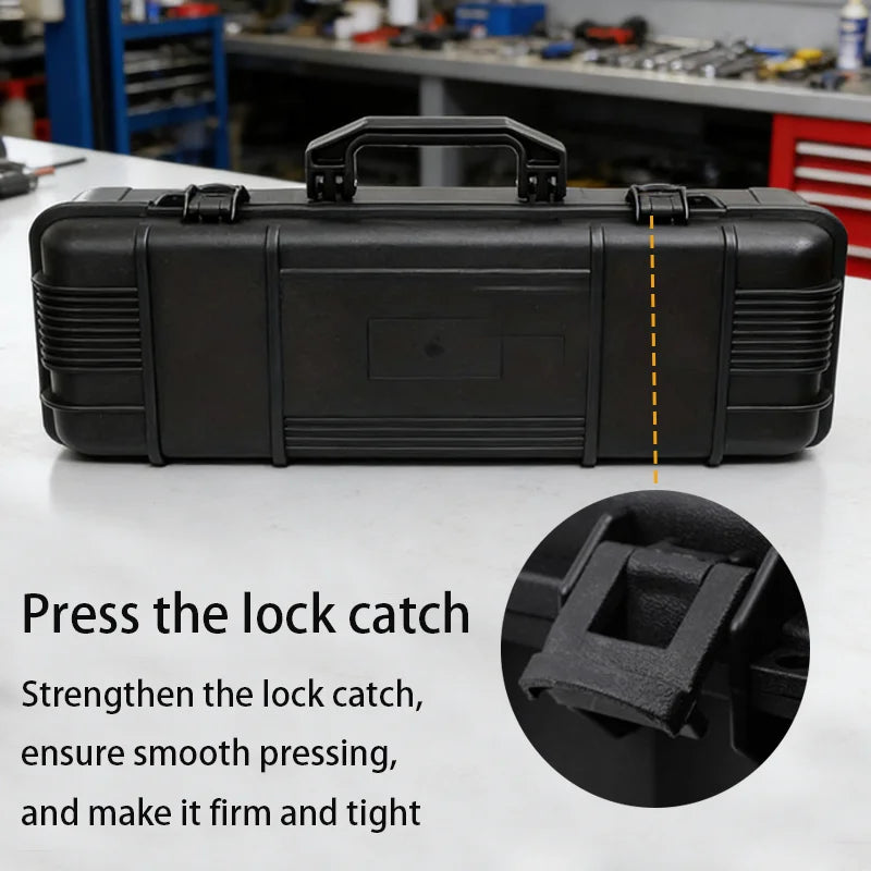 Waterproof Hard Carry Case with Foam Insert for Tools & Equipment - Impact Resistant Organizer