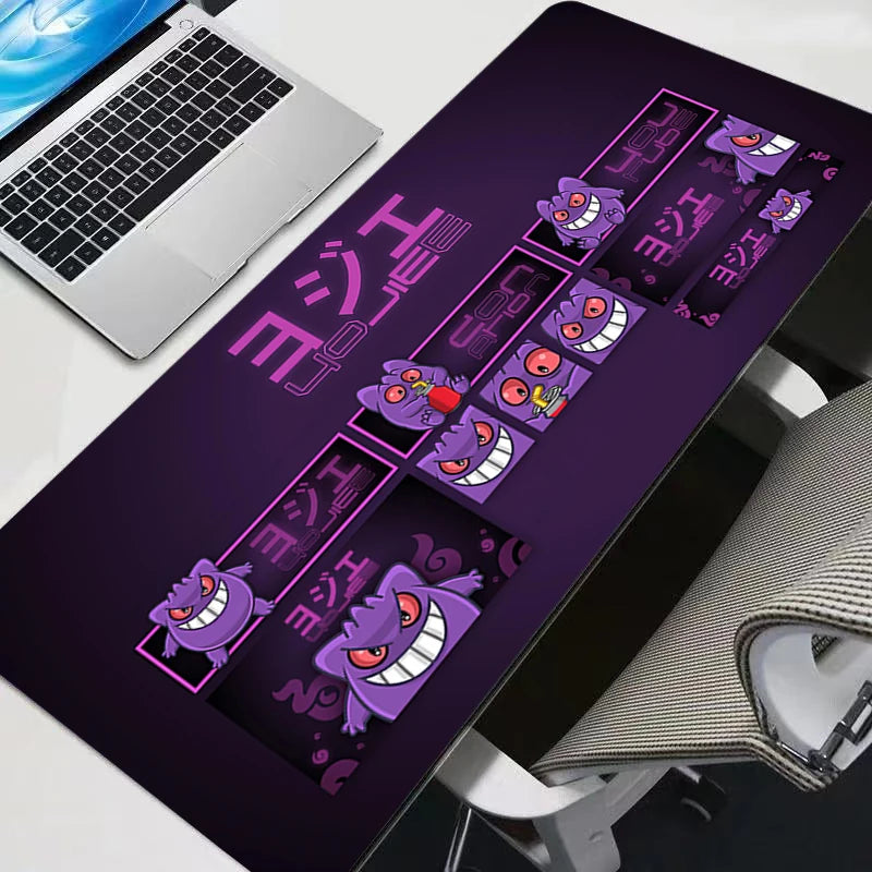 Gaming Mouse Pad XXL Large Desk Mat for PC & Console - Kawaii G-Gengar Style