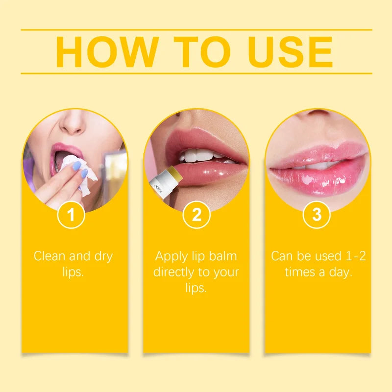 Dark Lip Balm Lightening & Moisturizing Lip Oil - Exfoliating & Brightening Korean Care