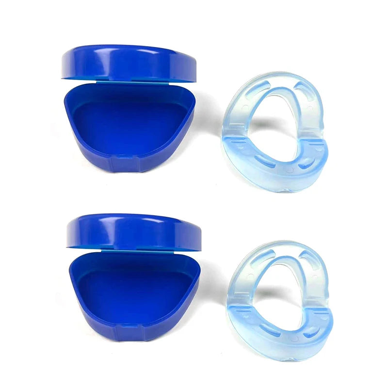 Universal Anti Snoring Mouthpiece Dental Guard with Double Layered Design for Teeth Grinding & Tongue Biting
