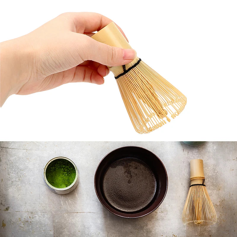 Japanese Bamboo Chasen Matcha Tea Whisk for Traditional Tea Ceremony