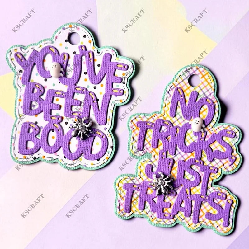 Halloween Cutting Dies and Stencils for Scrapbooking & Card Making