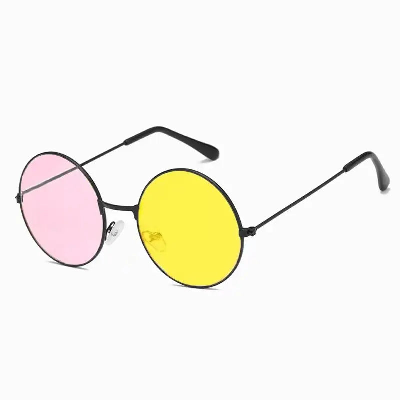 Men Spamton Cosplay Glasses Round Frame Sunglasses Halloween Accessories