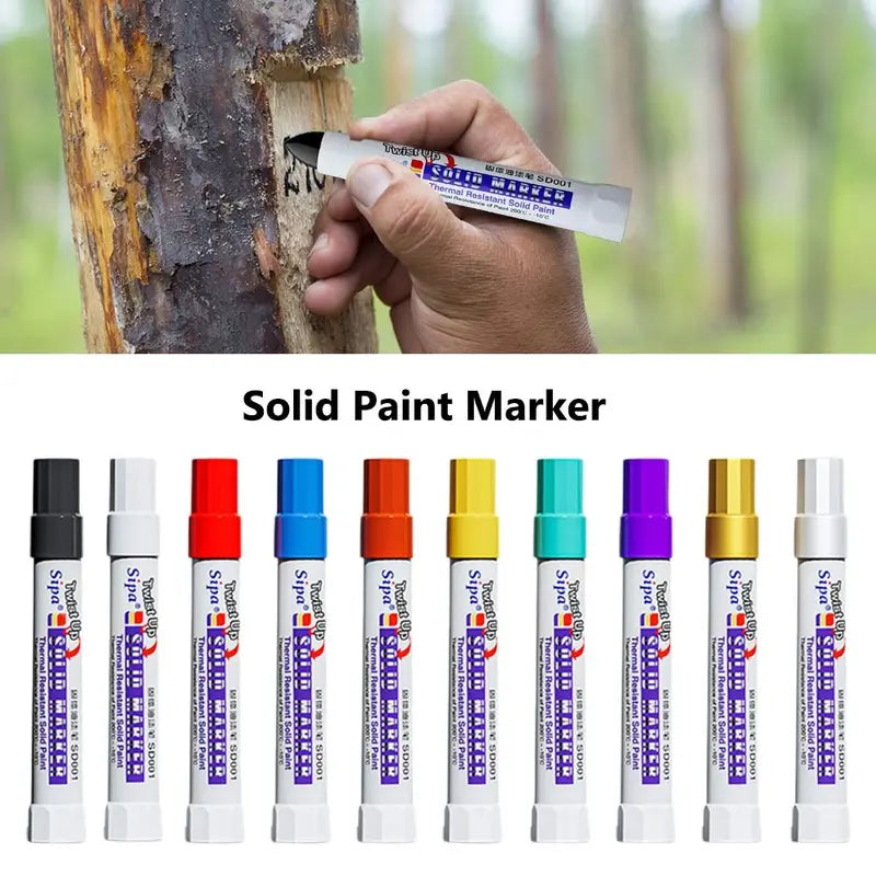 Oil-Based Paint Marker Pen High Temperature Waterproof Art & Craft Tool