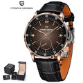 Men's Mechanical Watch 42mm Waterproof Automatic Timepiece with Sapphire Glass