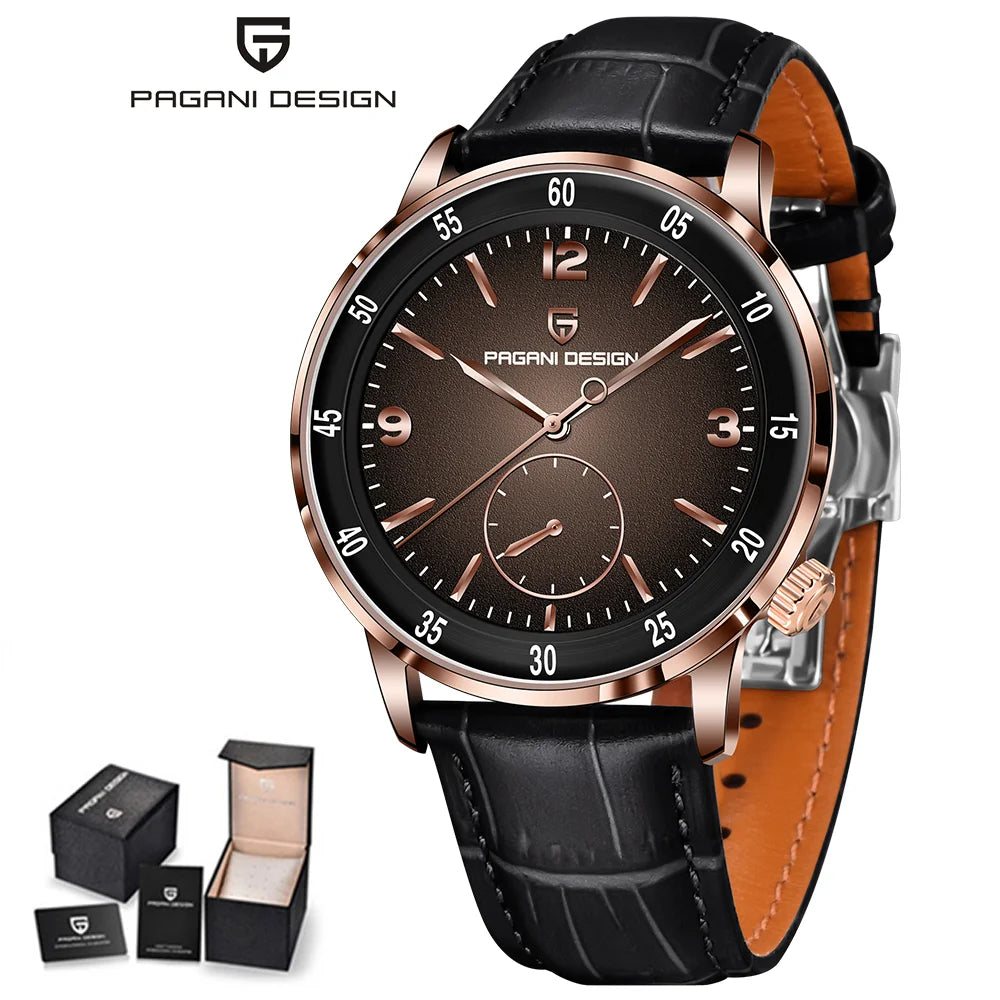 Men's Mechanical Watch 42mm Waterproof Automatic Timepiece with Sapphire Glass