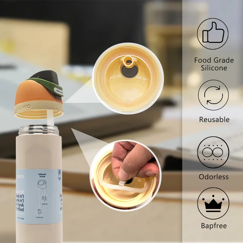 Replaceable Silicone Water Sealing Ring for Owala FreeSip Mug - Leakproof & Heat-Resistant
