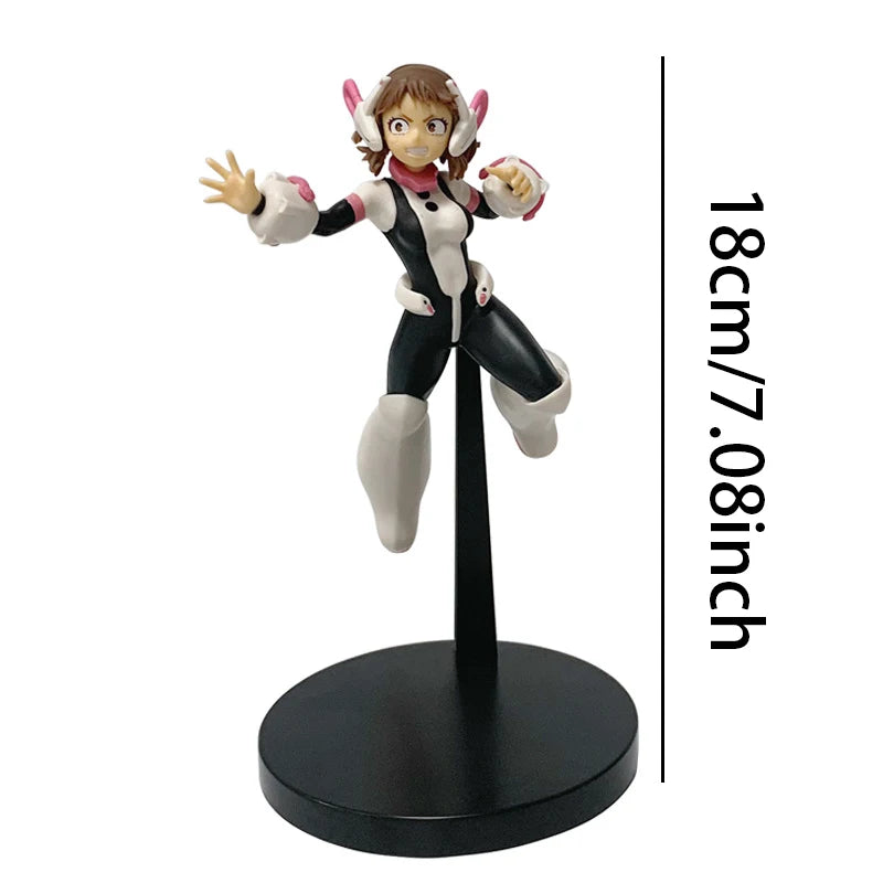 18cm Anime Action Figures - Boku No Hero Academia Uraraka Midoriya Bakugo Collection