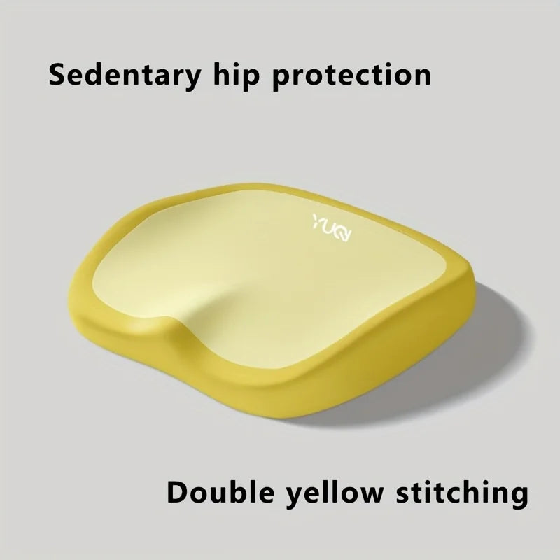 Ergonomic Memory Foam Office Chair Cushion with Adjustable Hip & Waist Support
