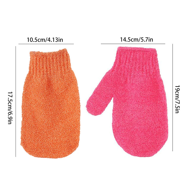 Exfoliating Body Massage Sponge Bath Gloves for Skin Cleaning and Relaxation