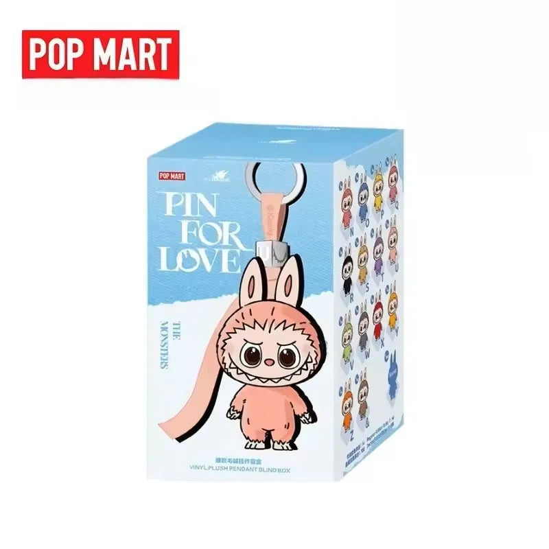 Pop Mart Labubu Dolls - Collectible Vinyl Plush Keychain Gift Set