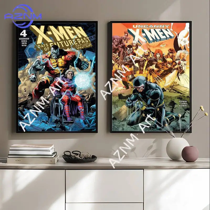 Anime Movie X-Men Vintage Posters Wall Art Deco Prints for Living Room or Bedroom