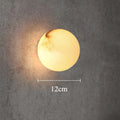 Nordic Alabaster Wall Lamp with LED G9 Bulb - Warm 3000K White Light for Bedroom & Living Room
