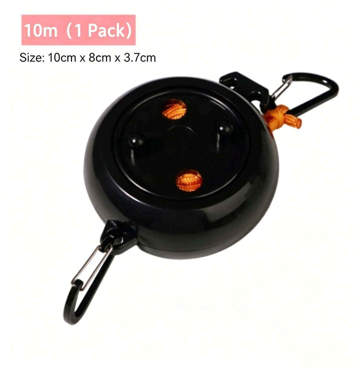 Heavy Duty Portable Retractable Clothesline 10m Nylon Rope for Travel Camping