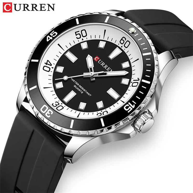 Silicone Clock Hands for Quartz Watches - Waterproof Sport Watch Parts