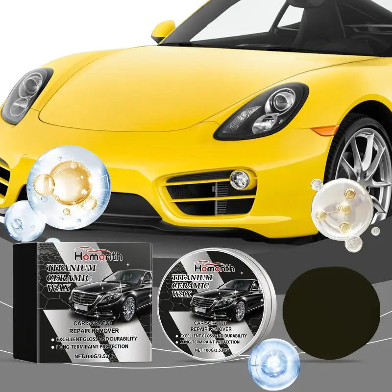 Ceramic Car Wax 100g Long-Lasting Paint Protection & Gloss Finish