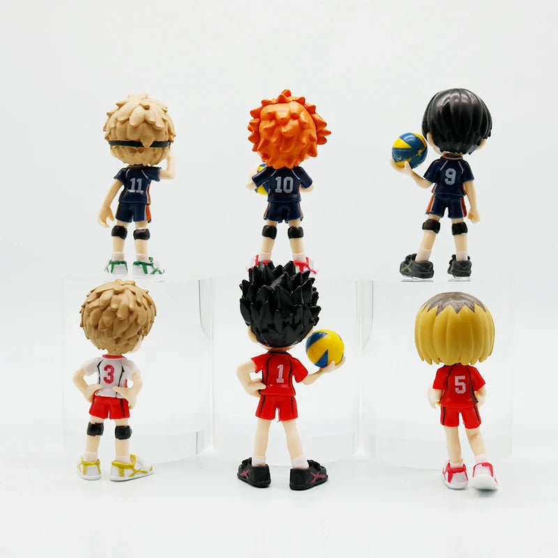 Anime Collectible Figures - Haikyuu!! Hinata & Kageyama 6-8 Piece Set