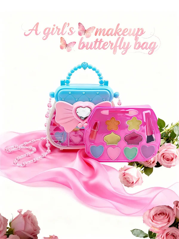 Girls Makeup Toy Set with Safety Non-Toxic Cosmetics & Princess Design
