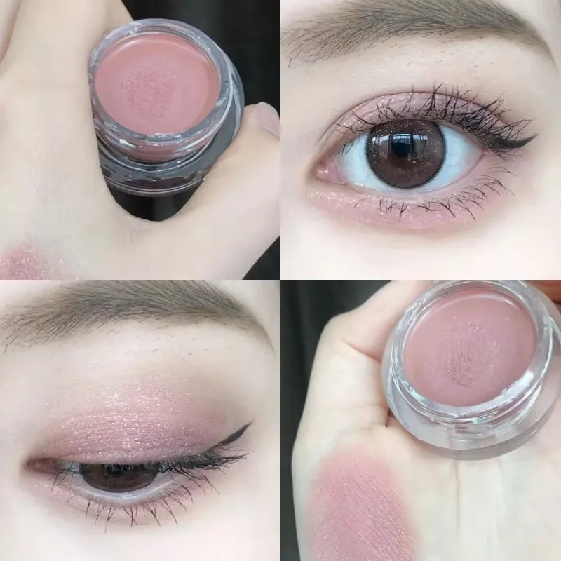 Long-Lasting Cream Eyeshadow Palette - Waterproof, Silky Soft, Versatile Colors