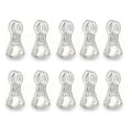 5-10pcs Non-Slip Balloon Arch Clips Transparent Plastic Spring Clamps for Photography & Decor