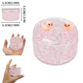 120ml Clear Beads Crunchy Slime Kit - Soft, Stretchy, Non-Sticky Crystal Sludge for Party Favors