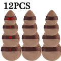 Dual Use Powder Puff Makeup Sponge Set - Soft Velvet Face & Eye Contouring