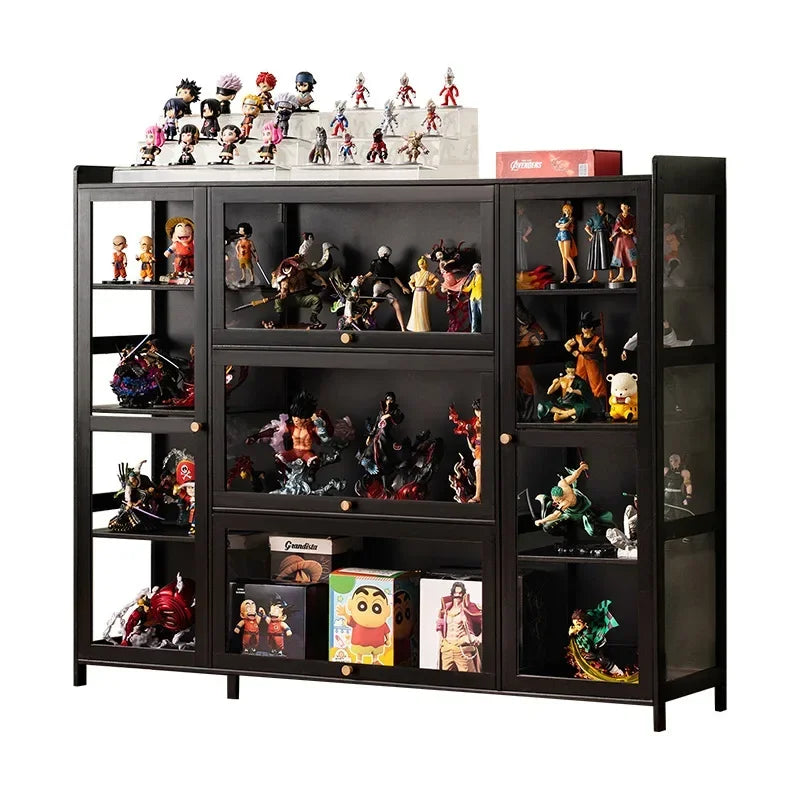 Acrylic Display Cabinet for LEGO Figures Toy Model Showcase Non-Glass Stand Multiple Colors