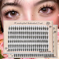 Individual False Eyelashes 120 Clusters - Natural Mink Fluffy Volume Extensions
