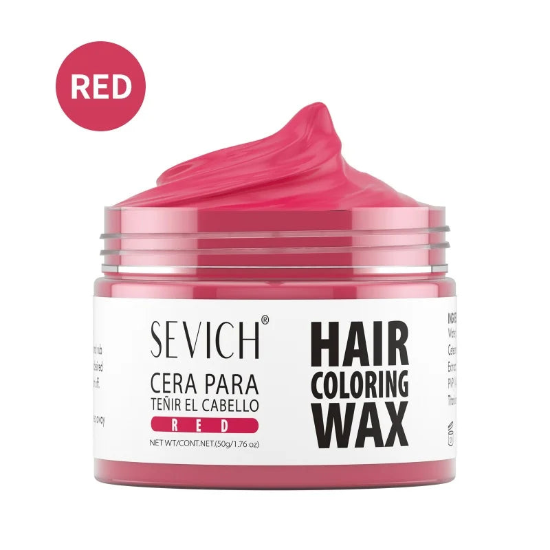 Temporary Hair Color Wax - 50g/120g Ultra Strong Hold Hair Dye for DIY Styling