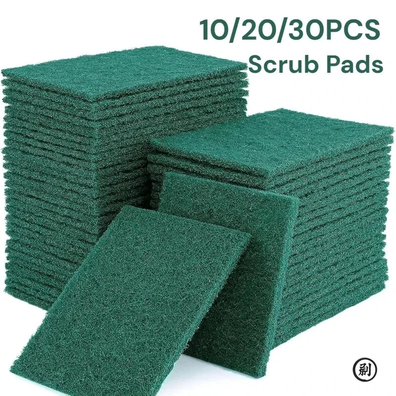 Grit-Free Reusable Kitchen Scrub Pads for Non-Stick & Delicate Surfaces