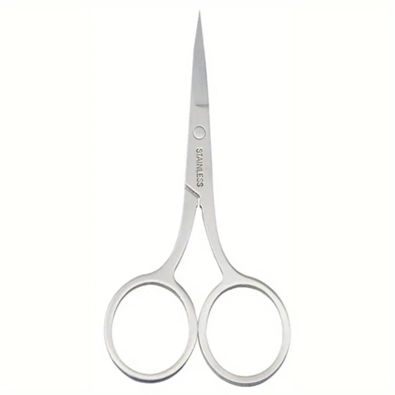 Multi-Function Nail Art & Facial Hair Scissor Set - Manicure, Eyebrow & Eyelash Trimmer