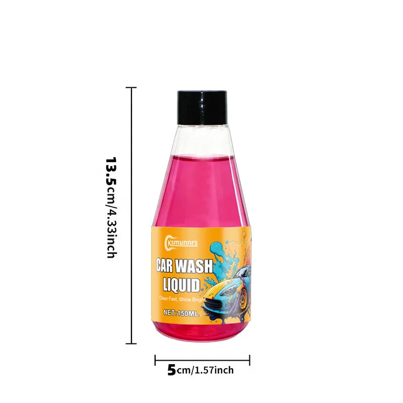 Pink Foam Car Wash Shampoo with Wax for Ceramic Coating & Paint Protection