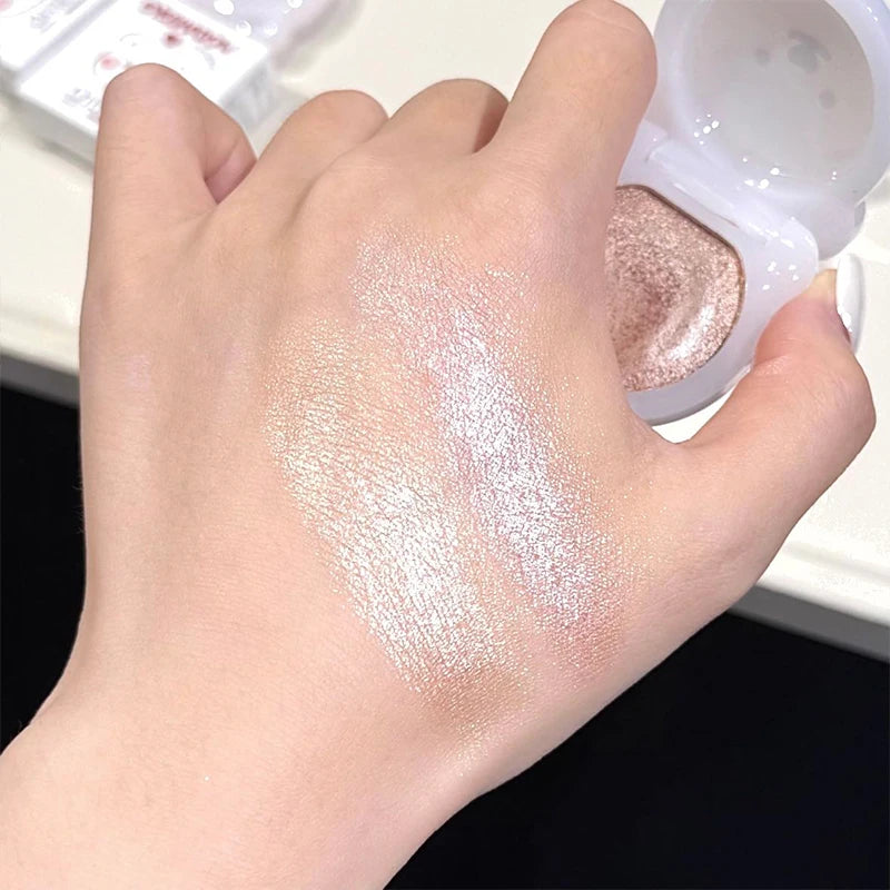 Multifunctional Eyeshadow Palette with Glitter & Highlighter - Long Lasting Shimmer Makeup