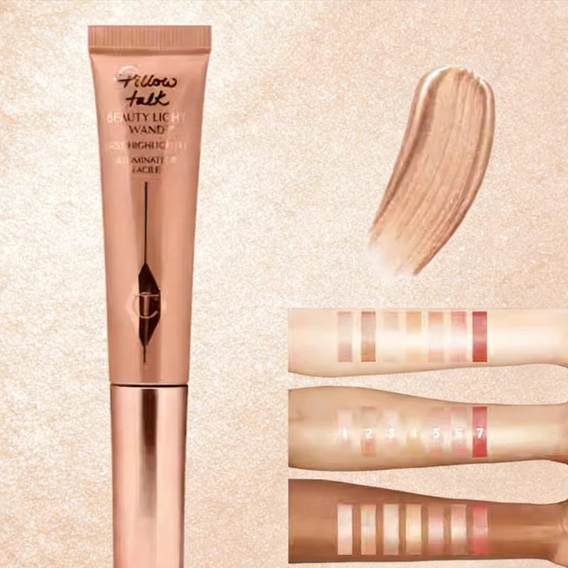 Liquid Face Highlighter & Blush Palette - Silky, Easy to Apply, Moist Finish