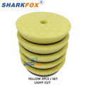 Car Polishing Disc Buffing Pads 5/6 Inch Self-Adhesive Foam for DA/RO Buffing