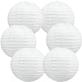 Decorative Paper Lanterns - Chinese Round Hanging Lamps for Weddings Parties Christmas