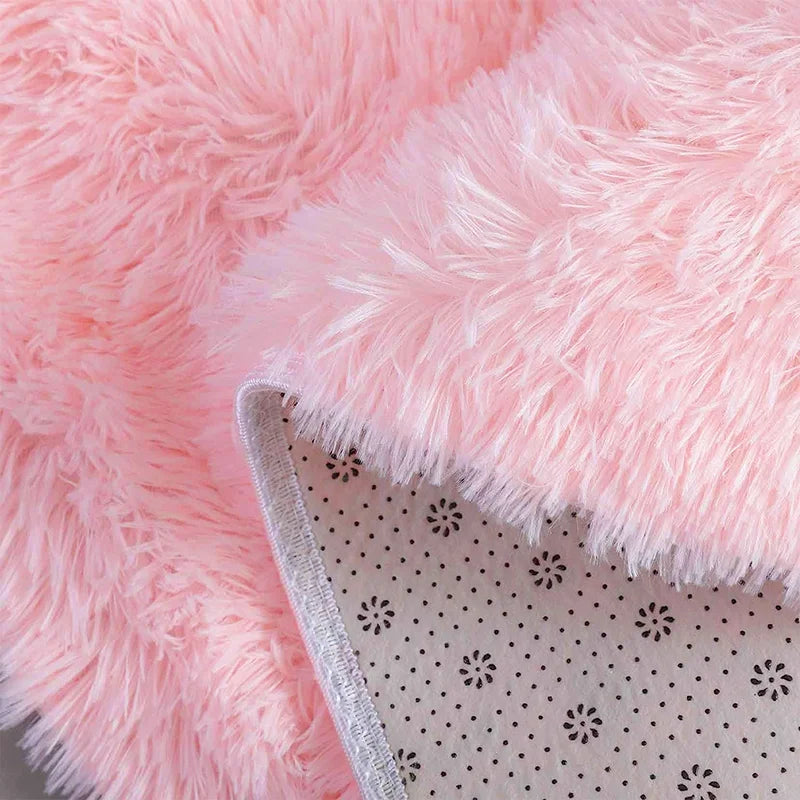 Kids Bedroom Carpet Soft Fluffy Rug for Children's Room Living Room Decor
