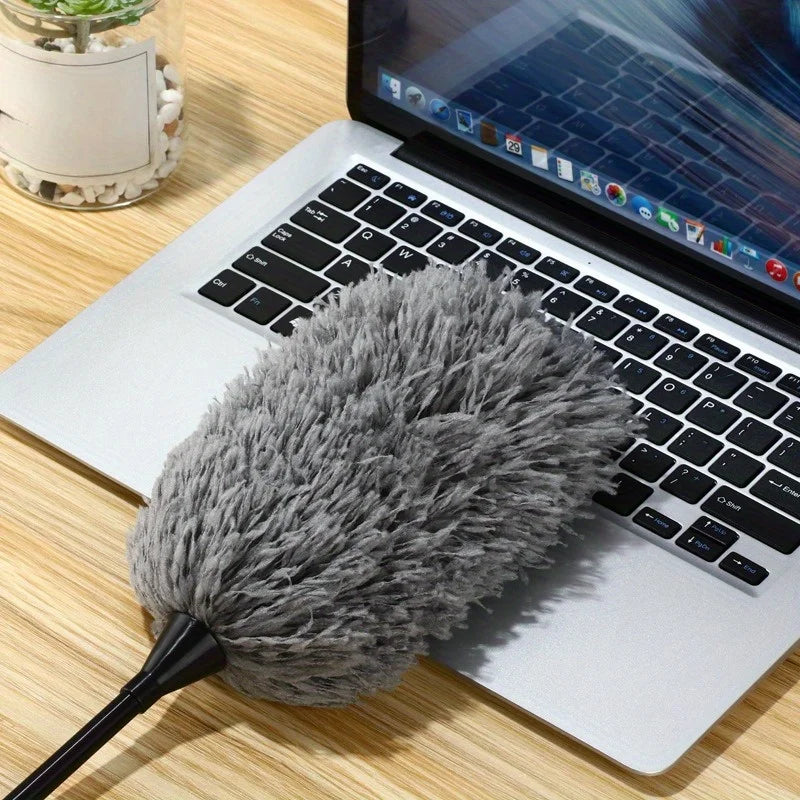 Microfiber Feather Duster - Flexible Reusable Dust Cleaner for Home