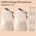 Square Nail Art Sponge Set for Gradient Manicure - Multiple Colors