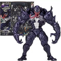 Venom Carnage Action Figure Collectible - Highly Articulated PVC Model with Accessories