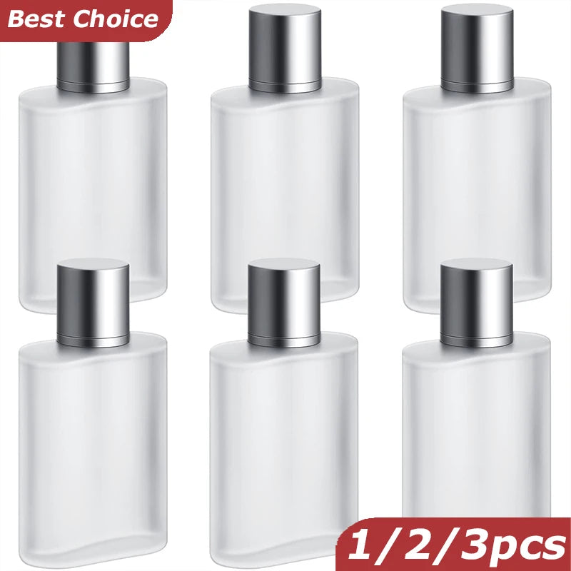 Refillable Frosted Glass Spray Bottle 30ML/50ML for Perfume & Fragrances