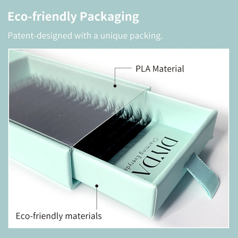 Wholesale 10-Tray Eyelash Extension Kit with Natural Soft Mink Lashes - Multiple Variants